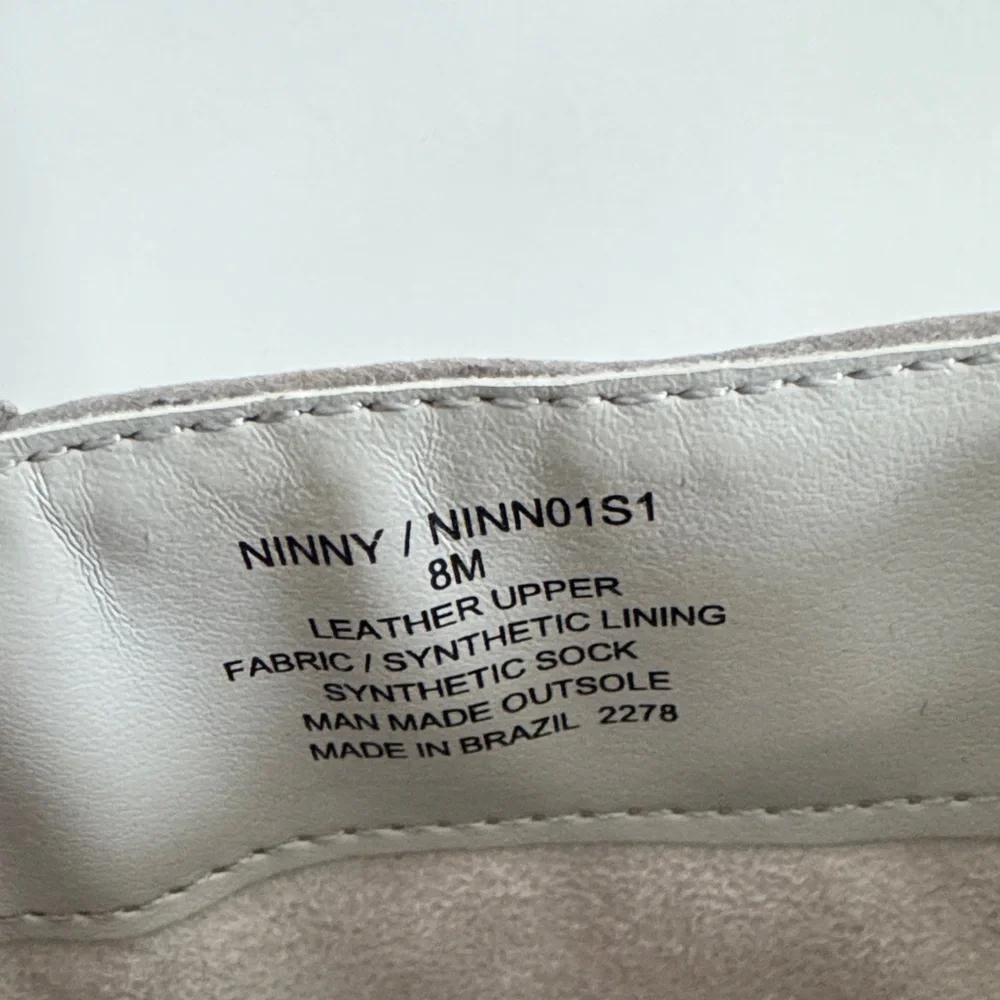 Steve Madden Grey Suede Ninny Dress Boots Heels 8 - Picture 11 of 11